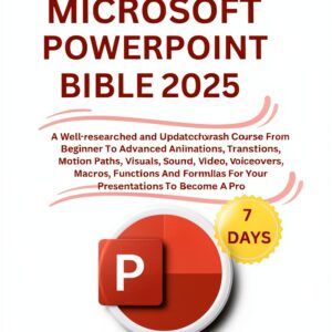 Microsoft PowerPoint Guide English Digital Book Presentation-0