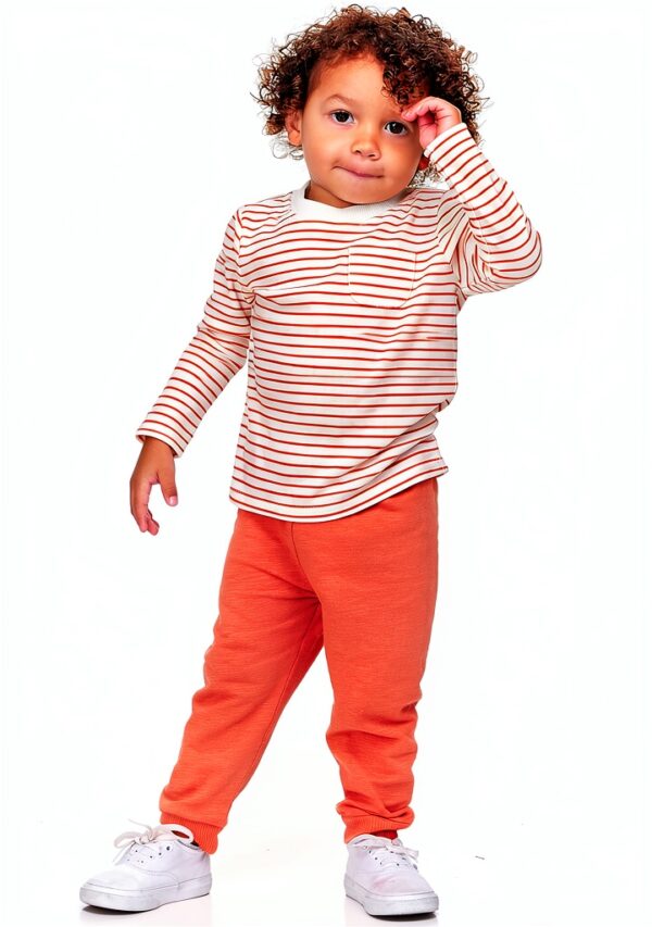 Cudlie Boys Long Sleeve Shirts 5 Pack Cotton Comfort-4