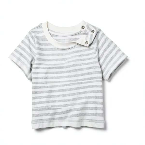 Amazon Essentials Baby Boys Cotton Tee Short Sleeve Snap-2