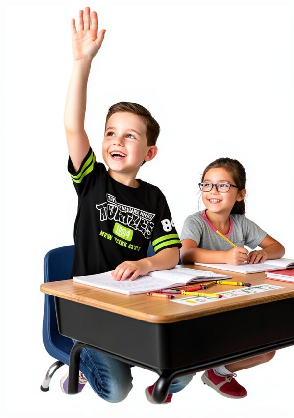 Teenage Mutant Ninja Turtles T-Shirt Boys Breathable Fabric-5