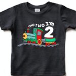 2nd Birthday Shirt Boys Cotton Polyester Unisex Child-0