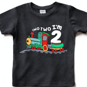 2nd Birthday Shirt Boys Cotton Polyester Unisex Child-0