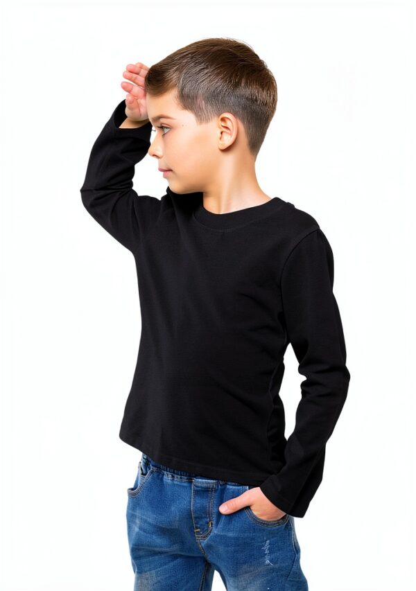 BROWNKNOT Toddler Long Sleeve Shirt Cotton Soft Comfortable-1