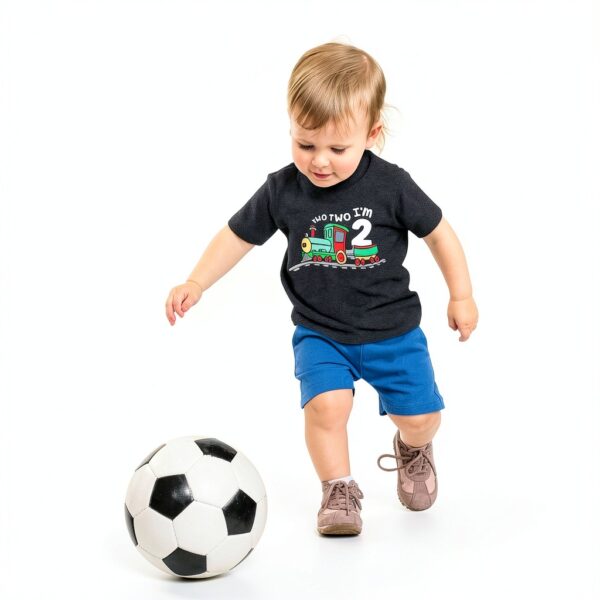 2nd Birthday Shirt Boys Cotton Polyester Unisex Child-2