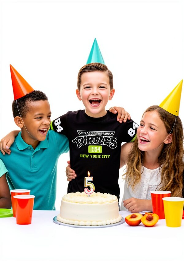 Teenage Mutant Ninja Turtles T-Shirt Boys Breathable Fabric-4