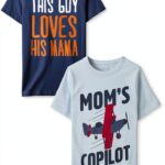 Baby Graphic Tees 100 Cotton 2 Pack The Childrens Place-0