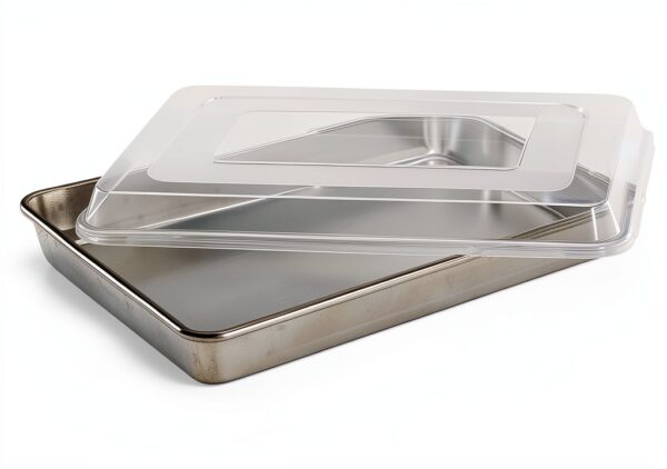 Nordic Ware Aluminum Cake Pan High Sided with Lid-0
