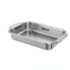 Funnymoom Stainless Steel Cake Pan Set Rectangular Oven Safe-2