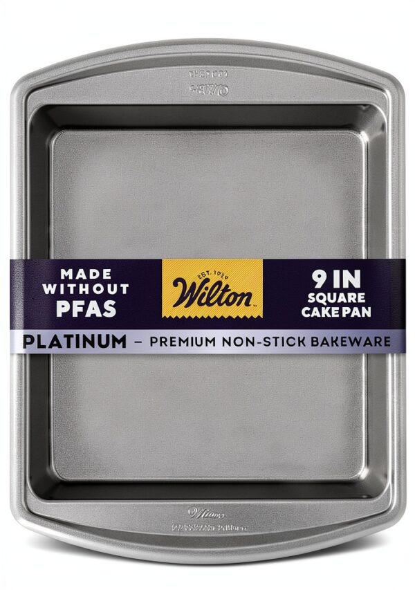 Wilton 9x9 Square Cake Pan Steel Nonstick-0