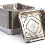Aluminum Foil Trays by Fig & Leaf Square Cake Pans-0
