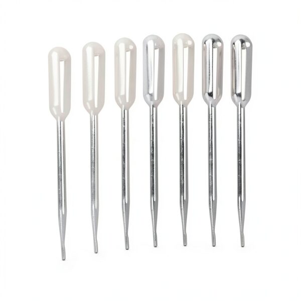Pipette YXQ 0.5ML Clear White Plastic Transfer Pipette Model 05MLYXQ-0