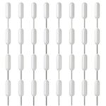 Cupcake Pipettes 80 piece white plastic JinXin Direct-0
