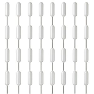 Cupcake Pipettes 80 piece white plastic JinXin Direct-0
