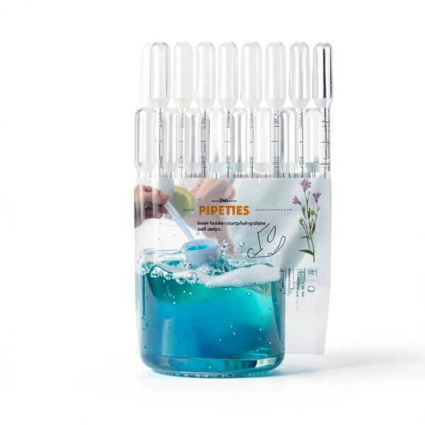 Disposable Pipettes 3ml 1000pcs Sibba Dropper Set Clear Graduations-3
