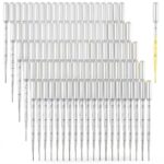 Disposable Pipettes 3ml 1000pcs Sibba Dropper Set Clear Graduations-0