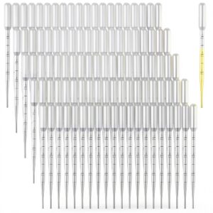 Disposable Pipettes 3ml 1000pcs Sibba Dropper Set Clear Graduations-0