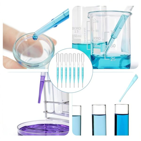 Plastic Transfer Pipettes 1000 Piece Set by Abeillo Precision Scale-6