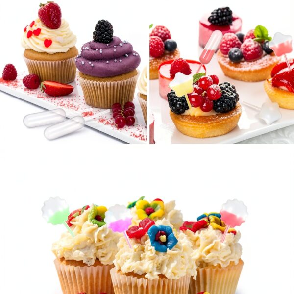 Dessert Pipettes Boao 250pcs 4ml Mini Transfer Dropper for Valentine-6