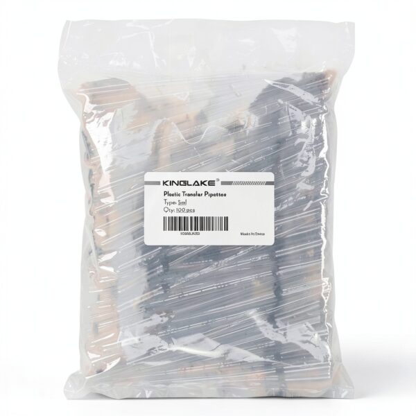 KINGLAKE Plastic Transfer Pipettes 3ML Graduated Pack of 100-5
