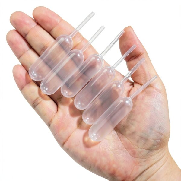 Cupcakes Pipettes 50pcs 4ml Clear Plastic Transfer Dropper TTSAM-2
