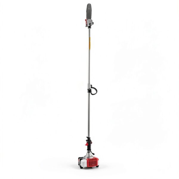 Gas Powered Pole Saw Homdox 58CC 16ft Reach Extendable 11.5in Bar Red-1