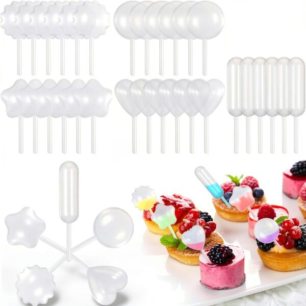 Dessert Pipettes Boao 250pcs 4ml Mini Transfer Dropper for Valentine-7