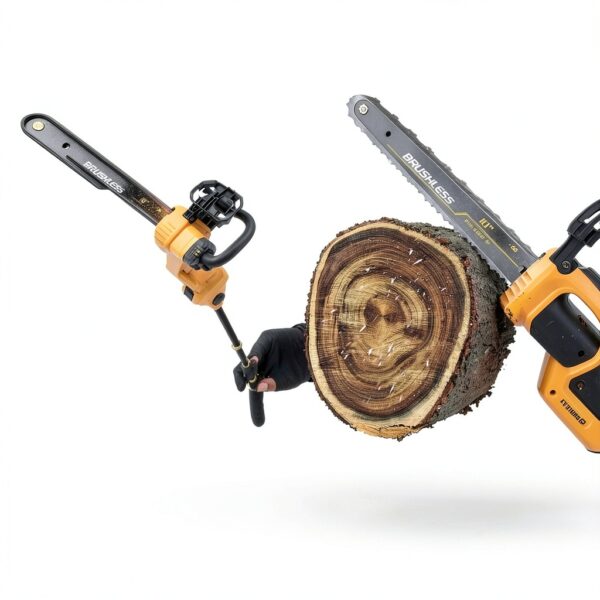 2 in 1 Pole Saw by DOOYUTOOL – 10 inch Cordless Chainsaw, 14.5 ft-3