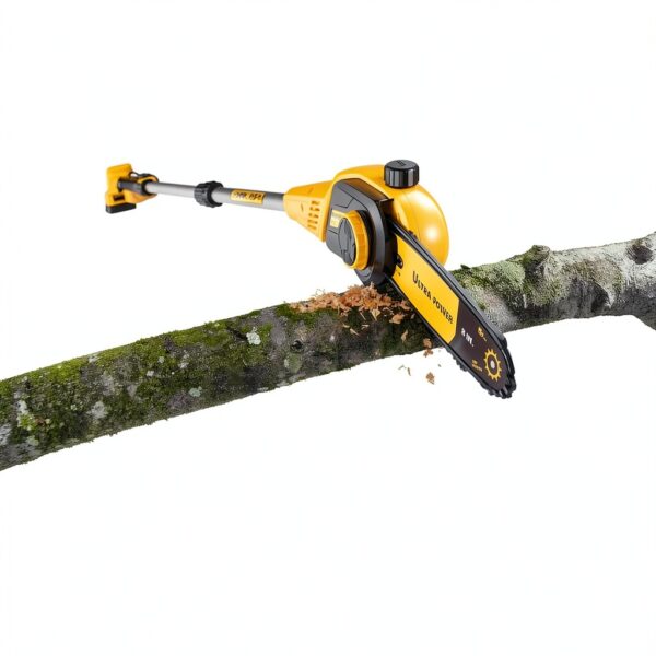 Cordless Pole Saw pyrcruax 8" Kick-Back Bar Dewalt 20V Max Compatible-2