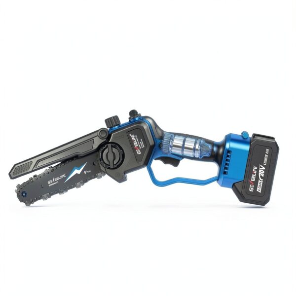 GEVEELIFE 2-in-1 Pole Saw with Brushless Mini Chainsaw, 15ft Reach-3