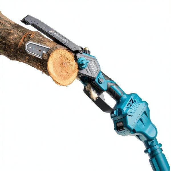 SEESII P6 Ultra/Ace 2-in-1 Electric Pole Saws:6 Inch Mini Chainsaw Cordless with Extension Pole,2Pcs Batteries,Brushless Chain Saw for Limb Branch Cutter,Battery Tree Trimmers Pruner,16Ft Long Reach-8