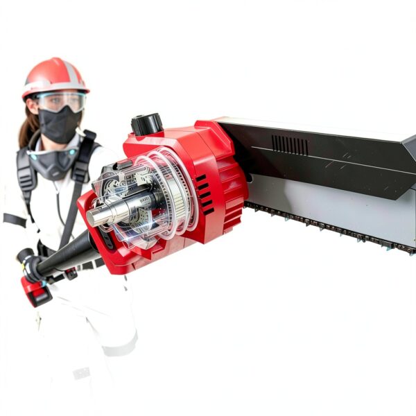 XLYSHANGMAO 4-in-1 Electric Pole Saw Kit 8" Mini Chainsaw 16ft Pole-5