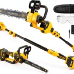 2 in 1 Pole Saw by DOOYUTOOL – 10 inch Cordless Chainsaw, 14.5 ft-0