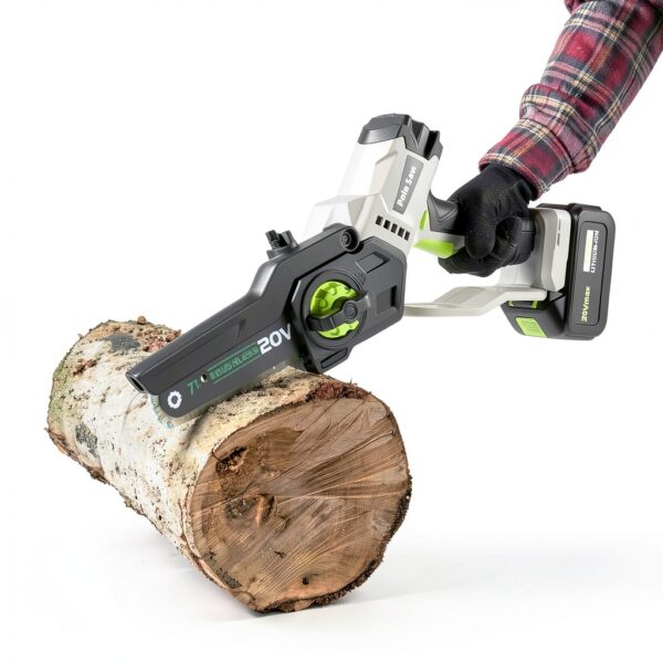 2-in-1 Cordless Pole Saw ITEFDTUTNE Brushless Mini Chainsaw 16ft Reach-4