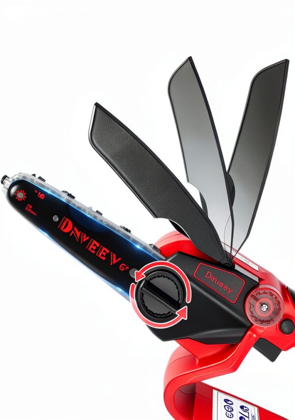 Cordless Pole Saw Dnveey 800W Brushless 6 Inch Chainsaw DZJ3028-6