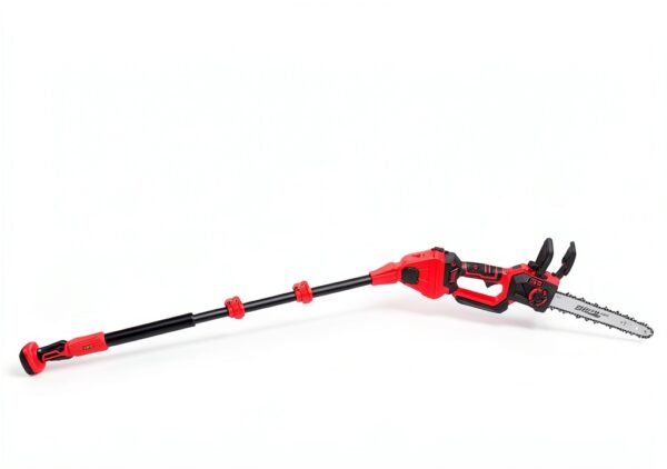 2-IN-1 Cordless 10-Inch Pole Saw And Chainsaw Compatible with Milwaukee M18 18V Battery, Total Reach of Max 15ft, Auto Oiling, Electric Pole Saw for Tree Trimming Pruning (Battery NOT Included)-2