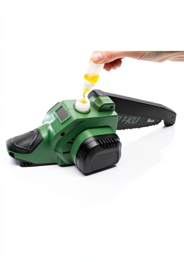 Electric Pole Saws for Tree Trimming: 6 Inch Mini Chainsaw Cordless with Extension Pole, 2x4000mAh Batteries, 21V Brushless Pole Saw Battery Powered Tree Trimmer 16 Ft reach Limb Branch Cutter Pruner-6