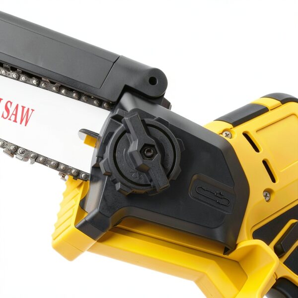 6 Inch Cordless Pole Saw for Dewalt 20V Max Battery (No Battery), Brushless Electric Chainsaw with Extension Pole, 15Ft Long Reach for Tree Pruning Hedge Cutting-5