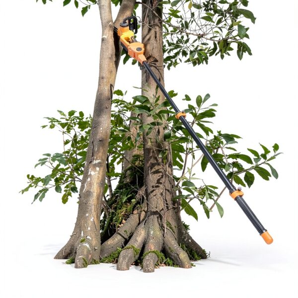 2 in 1 Pole Saw by DOOYUTOOL – 10 inch Cordless Chainsaw, 14.5 ft-4