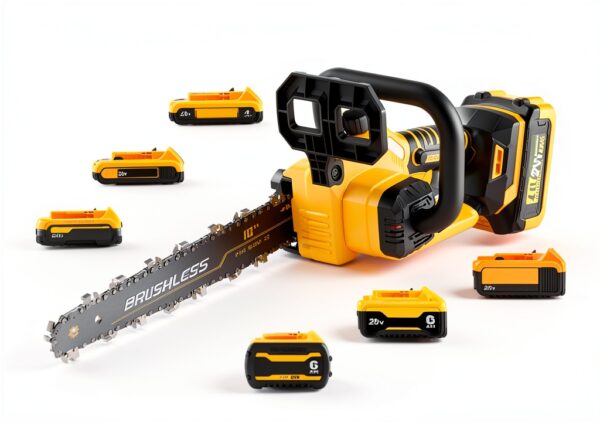 2 in 1 Pole Saw by DOOYUTOOL – 10 inch Cordless Chainsaw, 14.5 ft-1