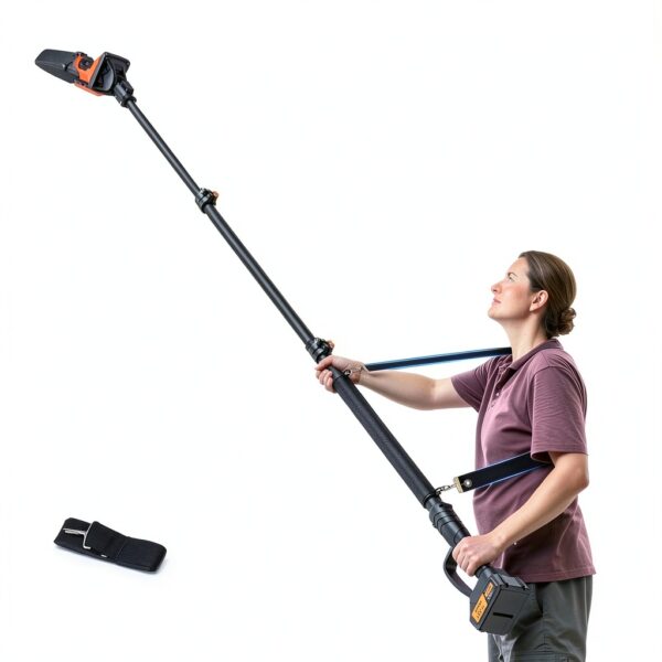 AVADA 2 in 1 Electric Pole Saw 6" Brushless Chainsaw with 15ft Reach-6