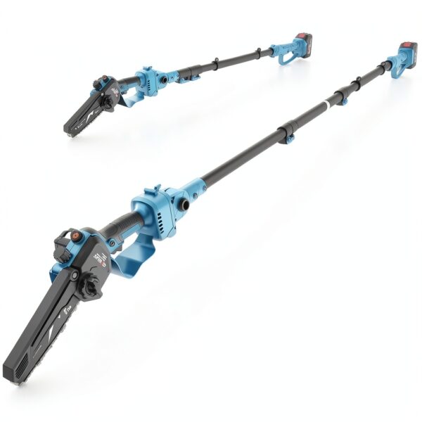 GEVEELIFE 2-in-1 Pole Saw with Brushless Mini Chainsaw, 15ft Reach-1