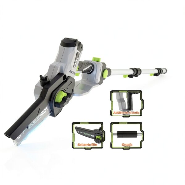 2-in-1 Cordless Pole Saw ITEFDTUTNE Brushless Mini Chainsaw 16ft Reach-3