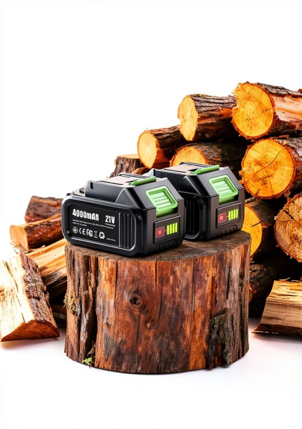 Electric Pole Saws for Tree Trimming: 6 Inch Mini Chainsaw Cordless with Extension Pole, 2x4000mAh Batteries, 21V Brushless Pole Saw Battery Powered Tree Trimmer 16 Ft reach Limb Branch Cutter Pruner-2