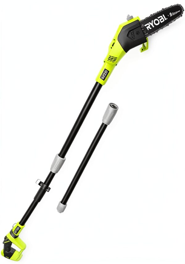 Ryobi P4360 18V 8" Cordless Pole Saw (Bare Tool) RT-0