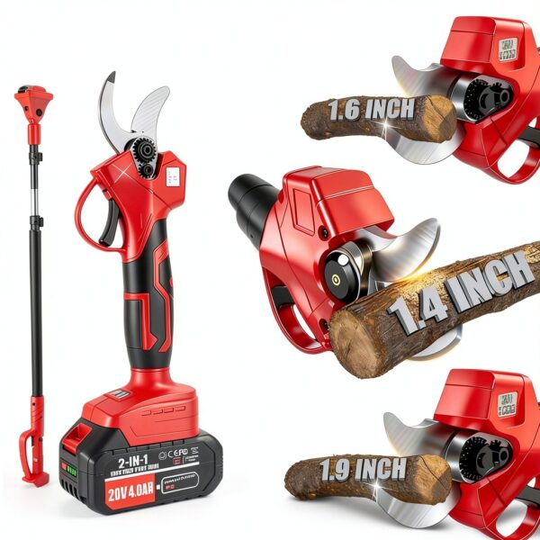 XLYSHANGMAO 4-in-1 Electric Pole Saw Kit 8" Mini Chainsaw 16ft Pole-4